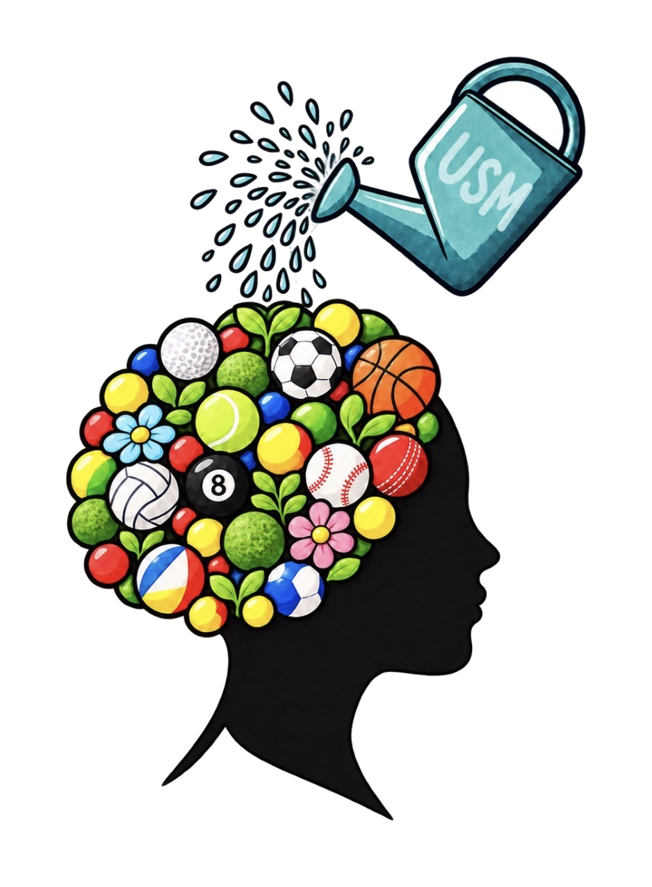 Unfiltered Sporting Minds logo
